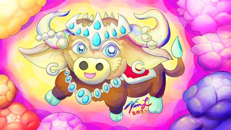 ArtStation - Buddy for Year of the Metal Ox