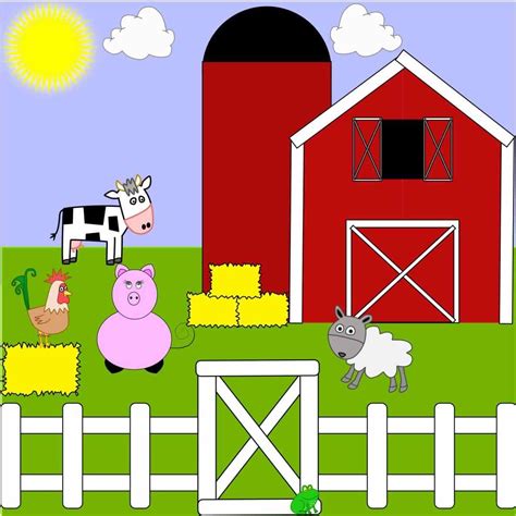 Farmhouse clipart farm home, Farmhouse farm home Transparent FREE for ...