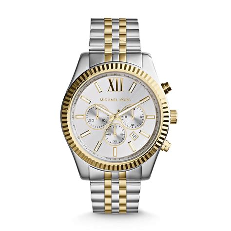 Michael Kors Analog White Dial Men's Watch - MK8344 : Michael Kors ...