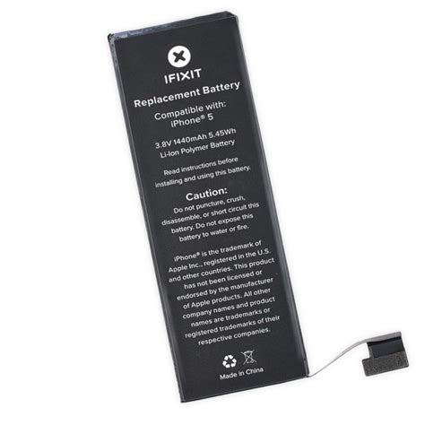 iPhone 5 Replacement Battery - iFixit