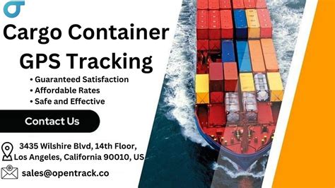 GPS Container Tracking Technology - OpenTrack - Medium