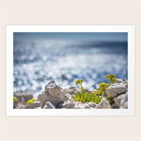 Calanques Art Print by FlyGeorges | Society6