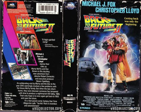 Back to the Future Part II (1989) : VHScoverART