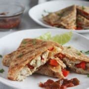 Easy Grilled Chicken Quesadilla Recipe - Simple And Savory