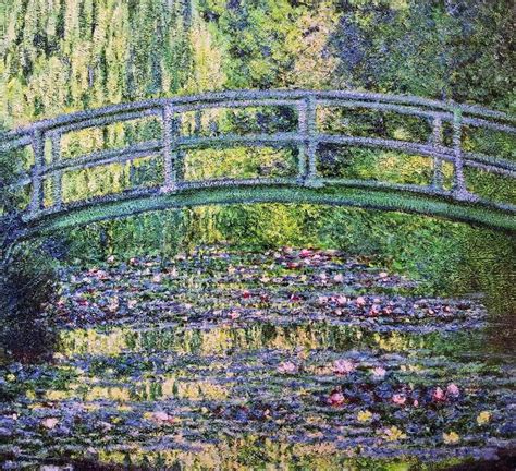 Claude Monet "Water Lily Pond & Japanese Bridge" 1899 FRAMED ART ...