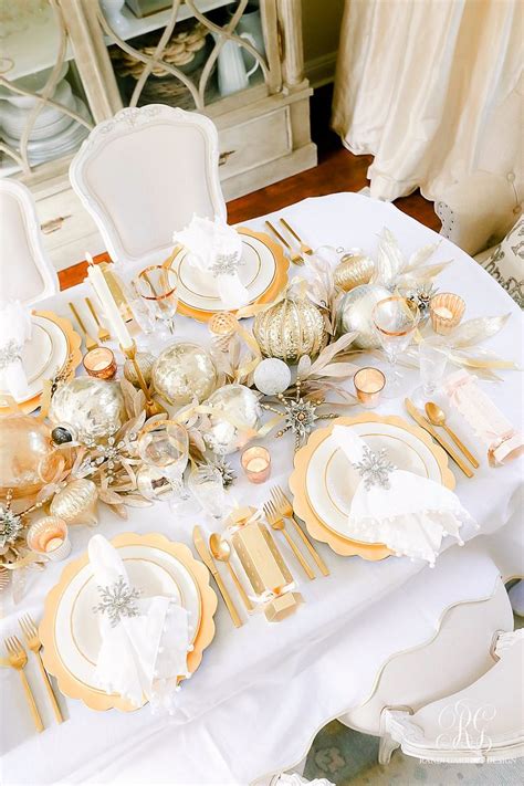 3 Tips to Set a Magical Silver and Gold Christmas Table - Randi Garrett ...