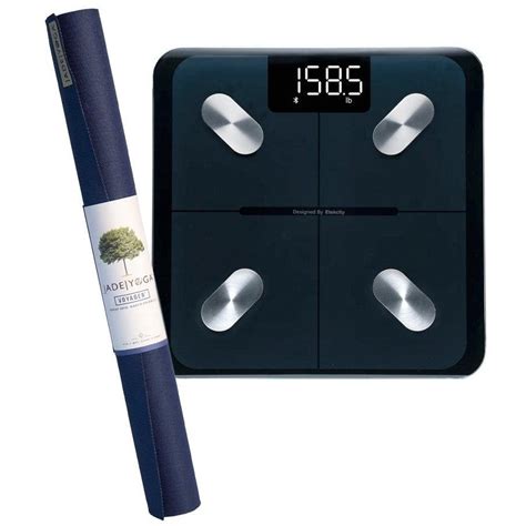 Jade Yoga Voyager Mat - Midnight & Etekcity Scale for Body Weight and ...