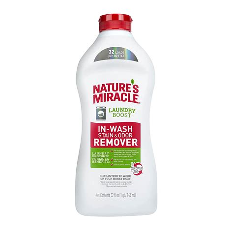 Nature's Miracle Laundry Boost In-Wash Stain and Odor Remover, 32 Oz ...