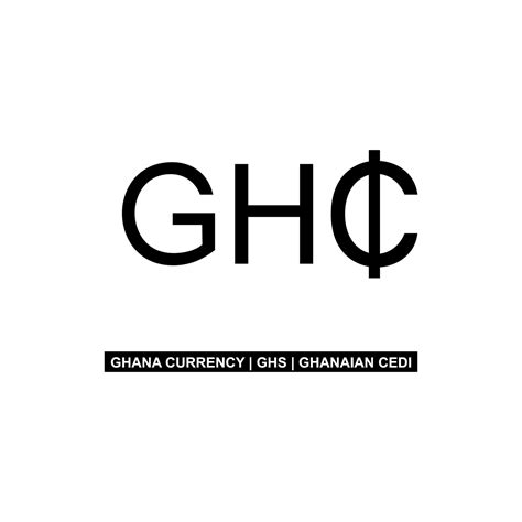 Ghana Currency Icon Symbol, Ghanaian Cedi, GHS Sign. Vector ...