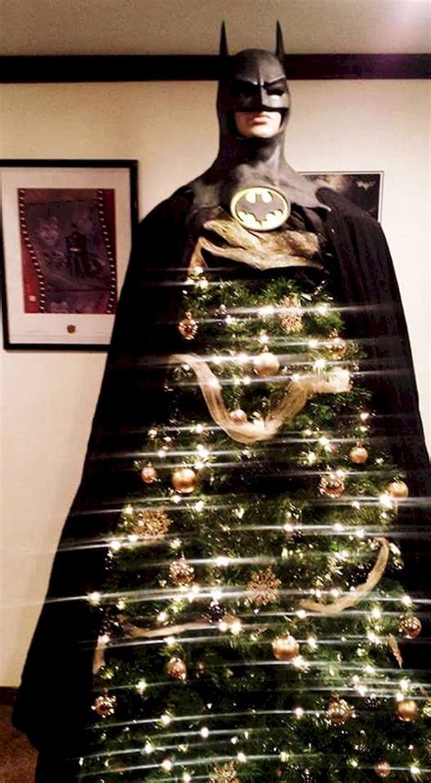 50 Picture Ideas-how to create a unique Christmas tree | Batman ...