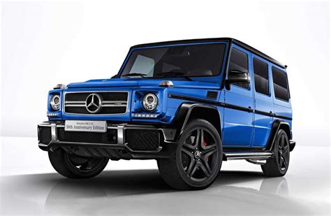 Mercedes-AMG G 63 50th anniversary edition announced for Japan ...