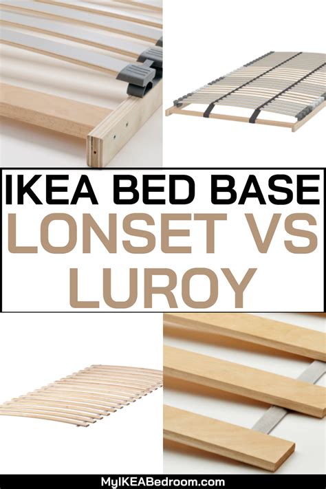 IKEA Bed Base: Lonset vs Luroy | Ikea bed base, Ikea bed, Floor bed ikea