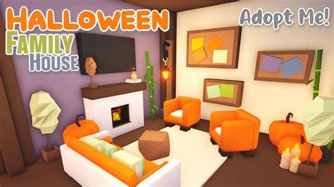 Halloween Family House Speed Build 🎃🍂 2021 | Roblox Adopt Me - YouTube