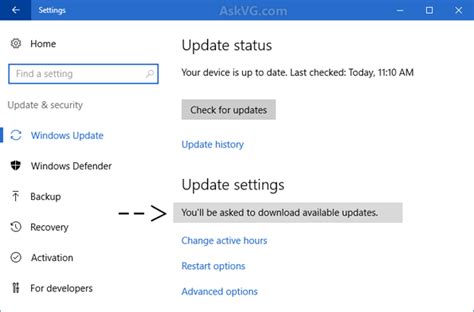 [Windows 10 Tip] Change Windows Update Download and Installation ...