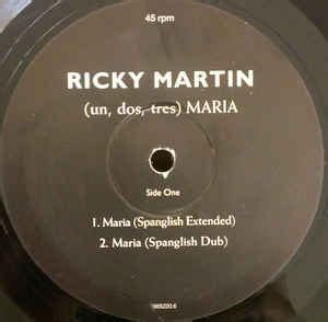 Ricky Martin - (Un, Dos, Tres) Maria (1996, Vinyl) | Discogs