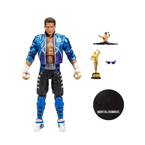 McFarlane Toys Mortal Kombat 7" Johnny Cage Deluxe Action Figure ...