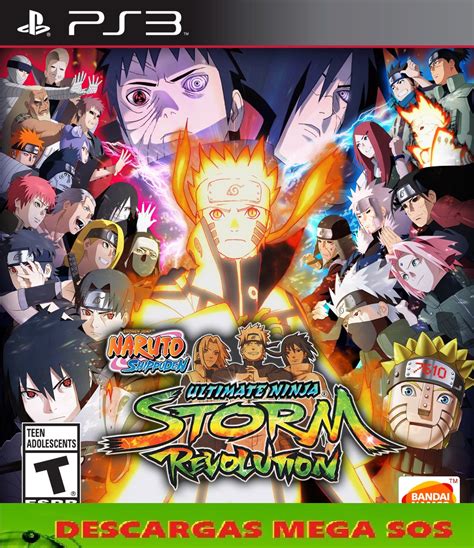 NARUTO SHIPPUDEN ULTIMATE NINJA STORM REVOLUTION[MEGA][PS3][MODIFICADO ...