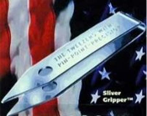 Uncle Bill's Sliver Gripper Tweezers - Dixie EMS