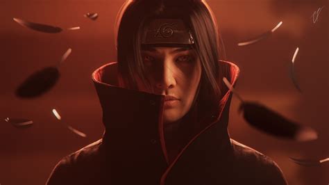 1920x1080 Resolution Itachi Uchiha Cool Art 1080P Laptop Full HD ...