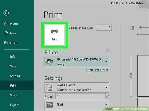 6 Ways to Print Mirror Image - wikiHow