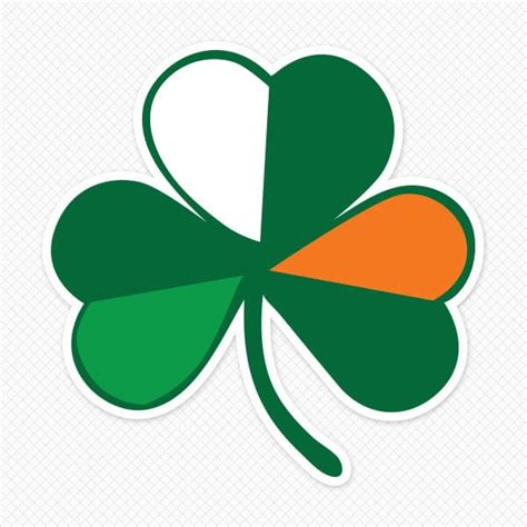 Shamrock Decals | Irish Flag Decal | Sticker Genius