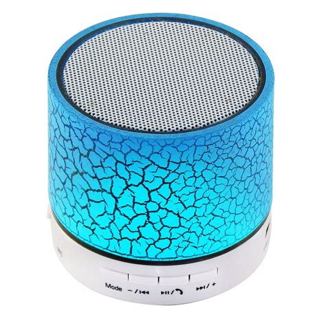 Portable Mini Bluetooth Speakers Wireless Hands Free LED Speaker With ...