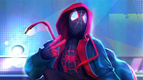 Miles Morales (Spider-Man) 4K 8K HD Marvel Wallpaper