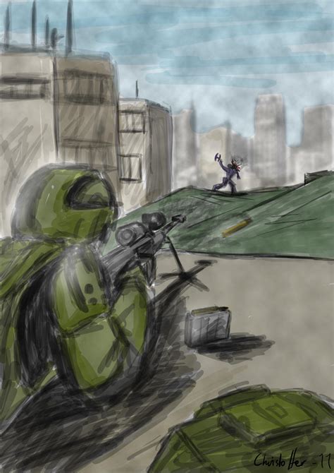 Halo UNSC sniper -coloured- by voldseth on DeviantArt