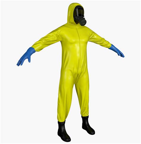 3d hazmat suit model