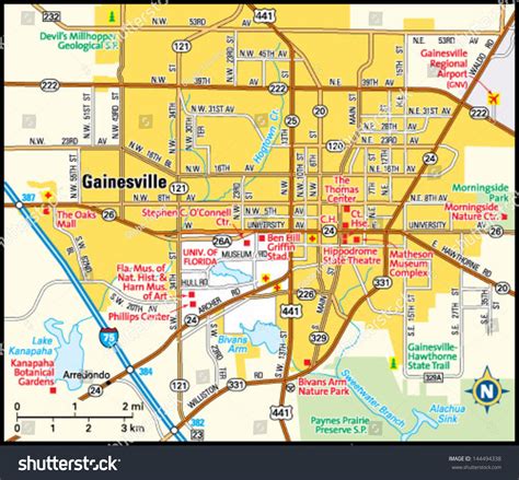 Gainesville Florida Map - Map Of Gainesville Florida Area | Printable Maps