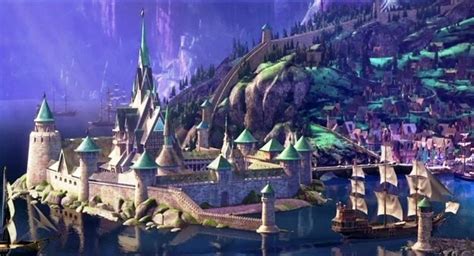 Arendelle Castle (Frozen) | Disney castle, Disney animation, Disney insider