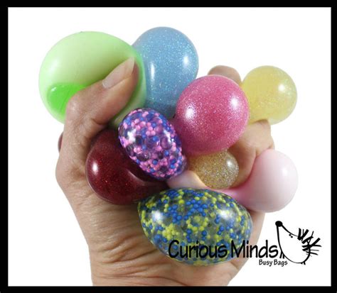 BULK/ WHOLESALE - Assorted Mini Stress Balls - 5 Different Styles - Ne ...