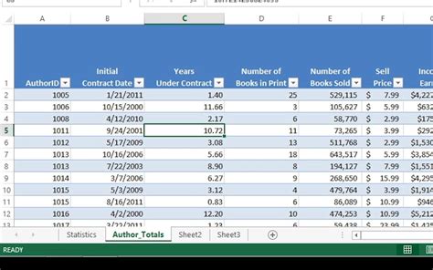 Creating Tables in Excel 2013 | Curious.com