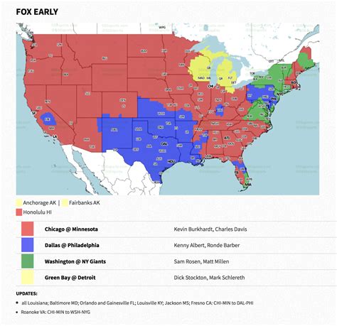 PACKERVILLE, U.S.A.: Week 17 NFL TV Maps