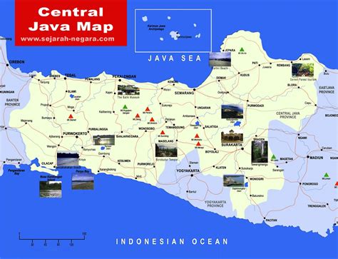 Central Java Map High Resolution - Web Sejarah