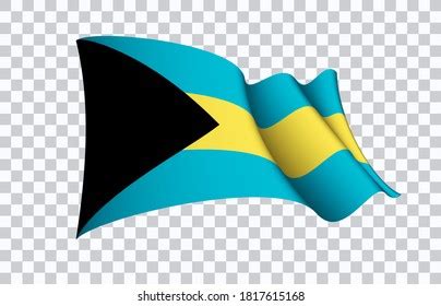 Bahamas flag.ai Royalty Free Stock SVG Vector