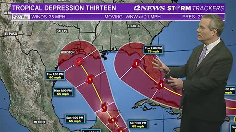 Two named storms in the Gulf of Mexico possible early next week ...