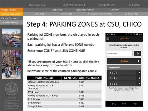 On-Campus Parking App 7 STEP TUTORIAL including app options - ppt download