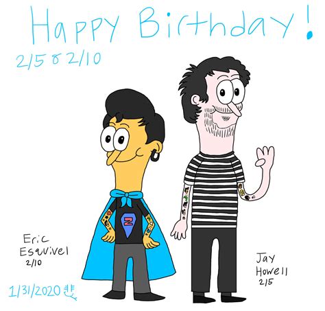 Happy Birthday Jay And Eric by RoyalSmurf on DeviantArt