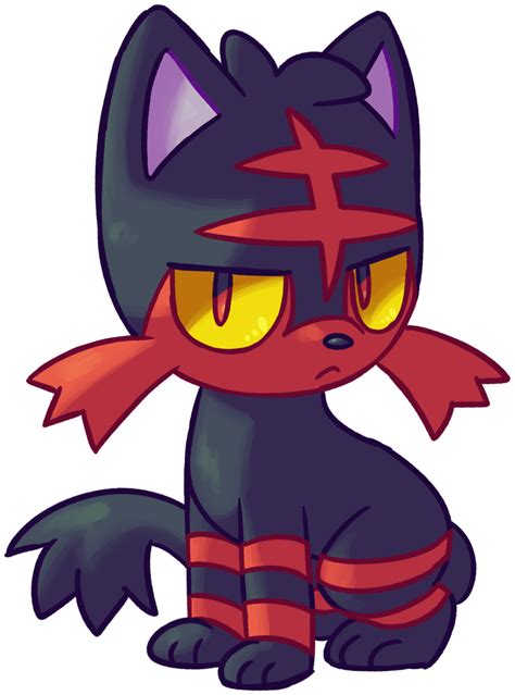 Litten Pokemon PNG Isolated HD - PNG Mart