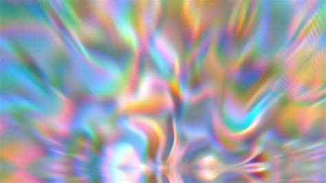 Abstract Iridescent Holographic Texture Background 2406405 Stock Video ...