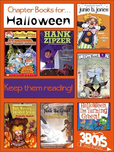 Chapter Books for Halloween