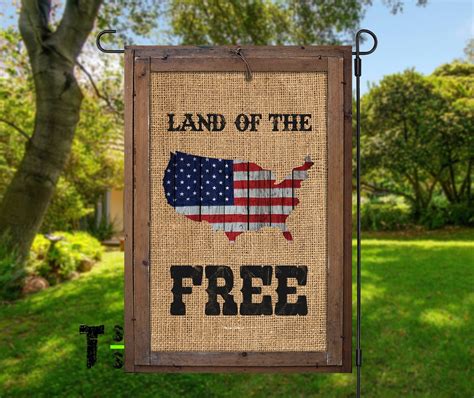 Land of the Free Flag - Etsy