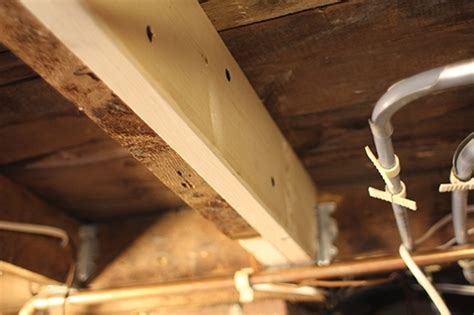 Fix & Replace Damaged Floor Joists - How to Sister a Joist