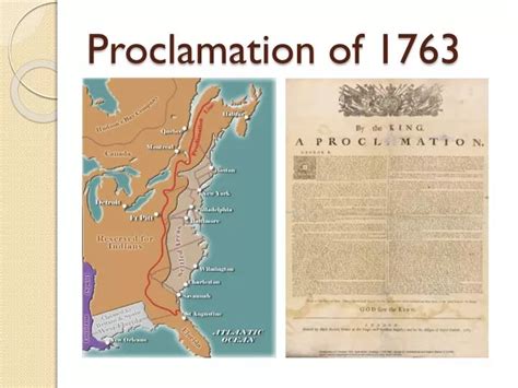 PPT - Proclamation of 1763 PowerPoint Presentation, free download - ID ...