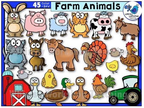 Teacher Graphics | Animals clip art, Animal drawings, Art set