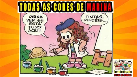 Turma da Mônica em Todas as Cores de Marina #4 #turmadamonica #gibi # ...