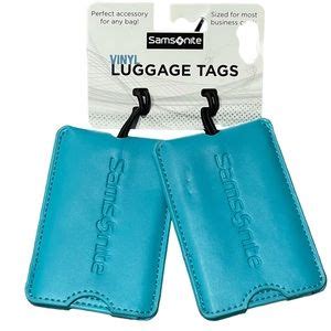 Samsonite | Other | Samsonite Luggage Tags 2pack | Poshmark