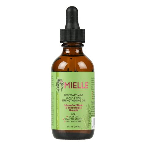 MIELLE Rosemary Mint Scalp & Hair Strengthening Oil - Walmart.com ...