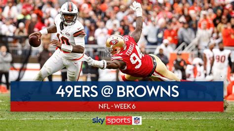 San Francisco 49ers 17-19 Cleveland Browns | NFL highlights | Video ...